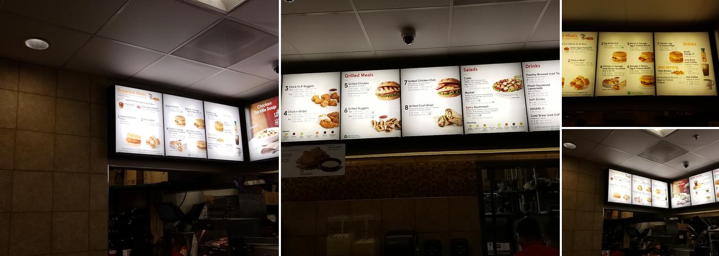 Chick-fil-A Menu