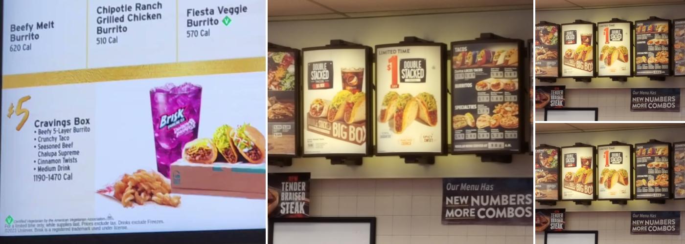Taco Bell Menu