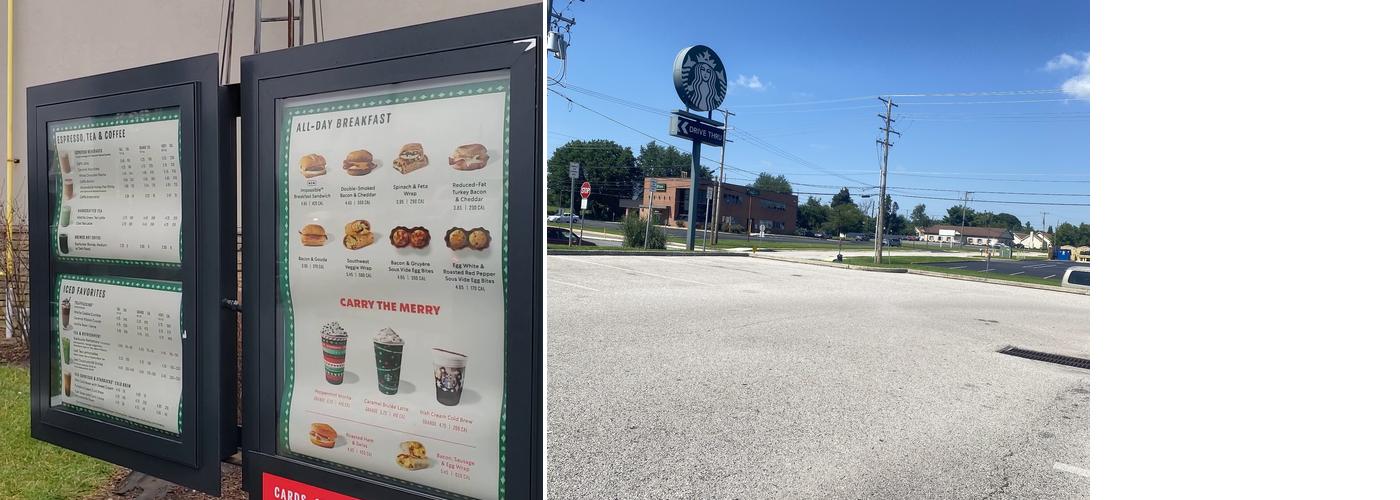 Starbucks Menu