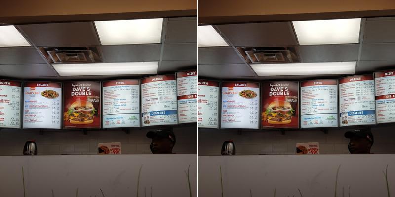 Wendy's Menu