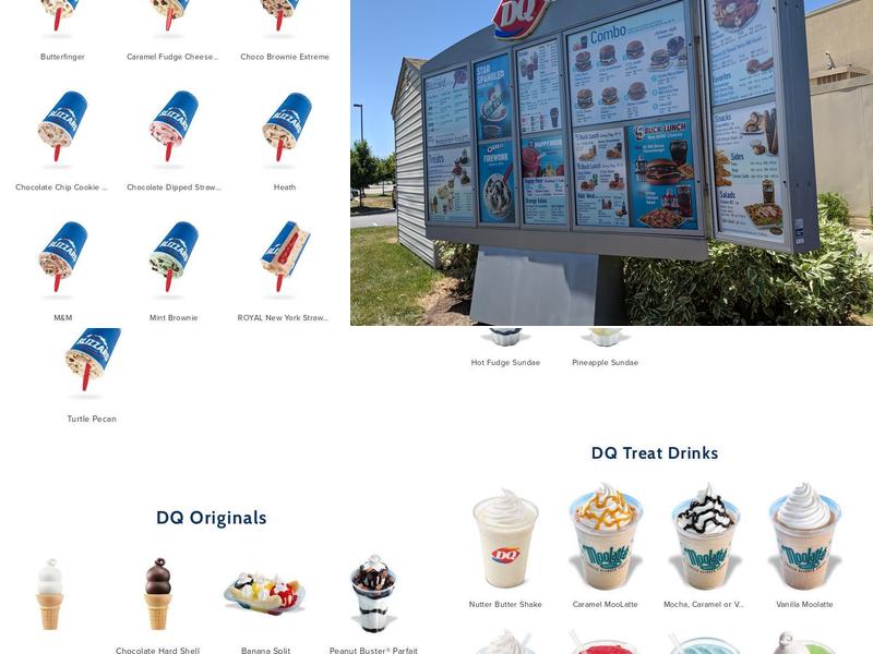 Dairy Queen Menu