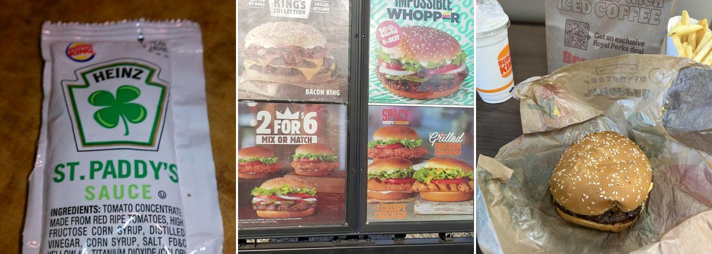 Burger King Menu