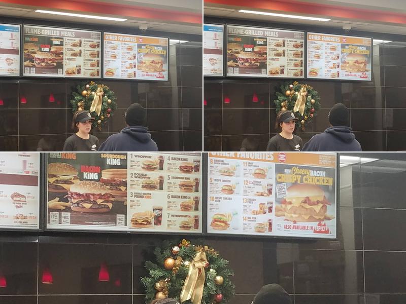 Burger King Menu