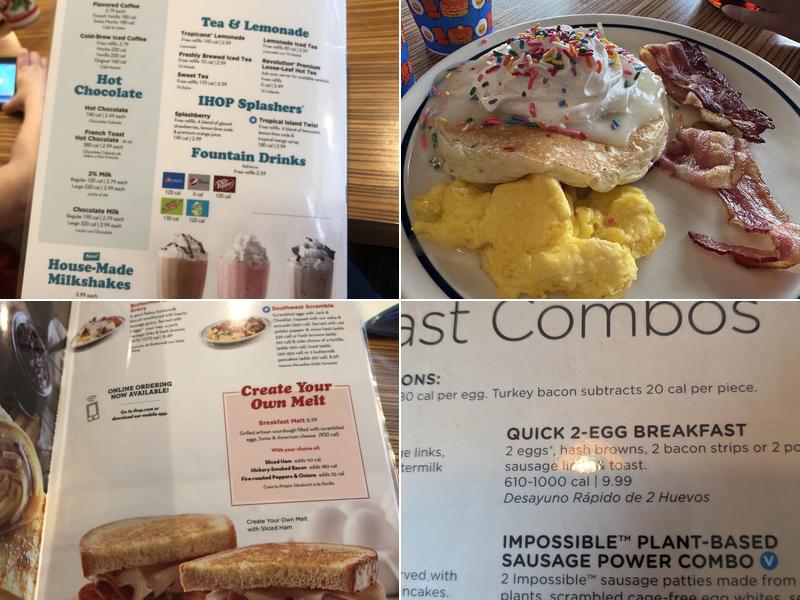 IHOP Menu
