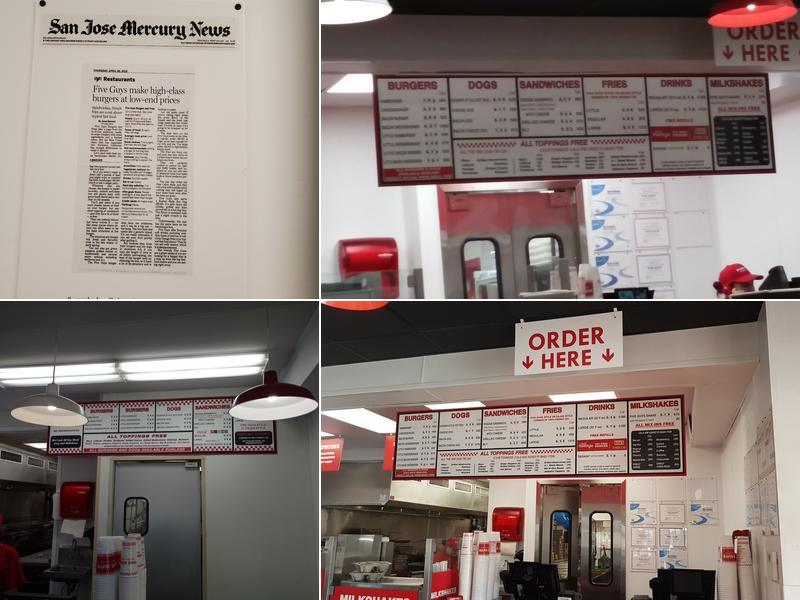 Five Guys Menu