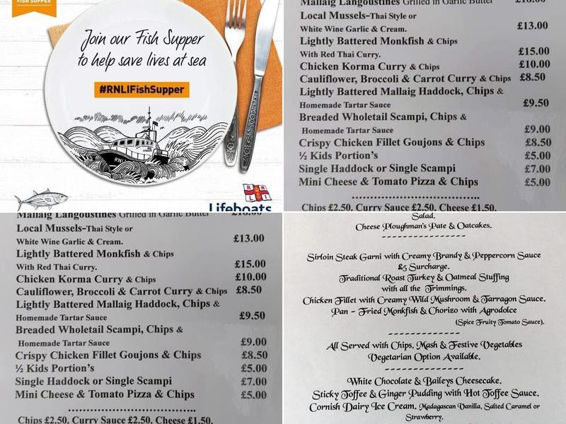 The Fishmarket Restaurant Menu