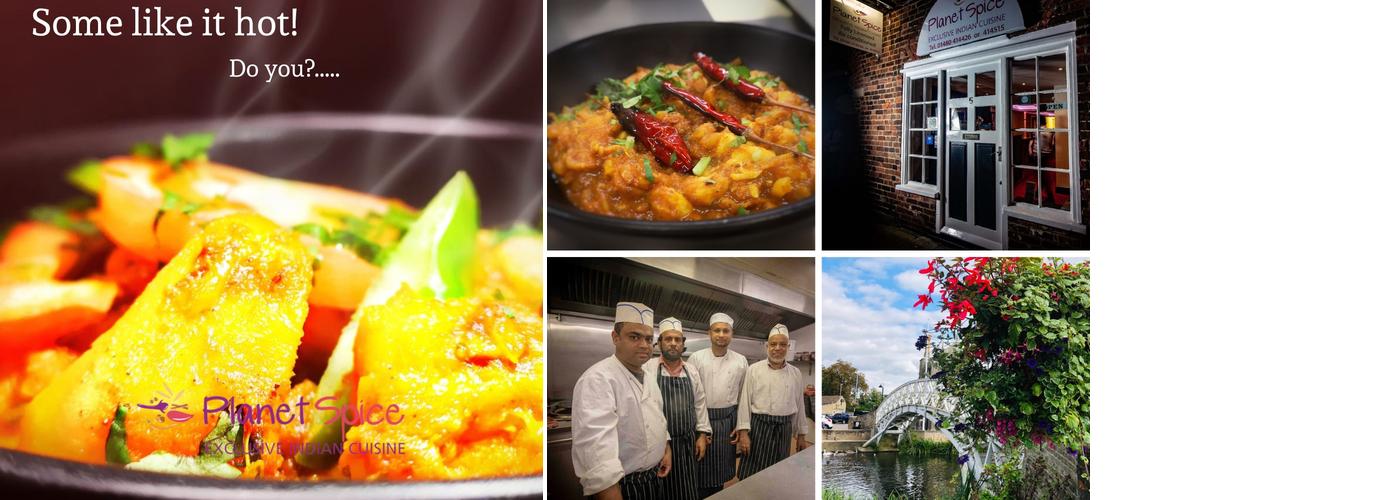 Planet Spice Menu