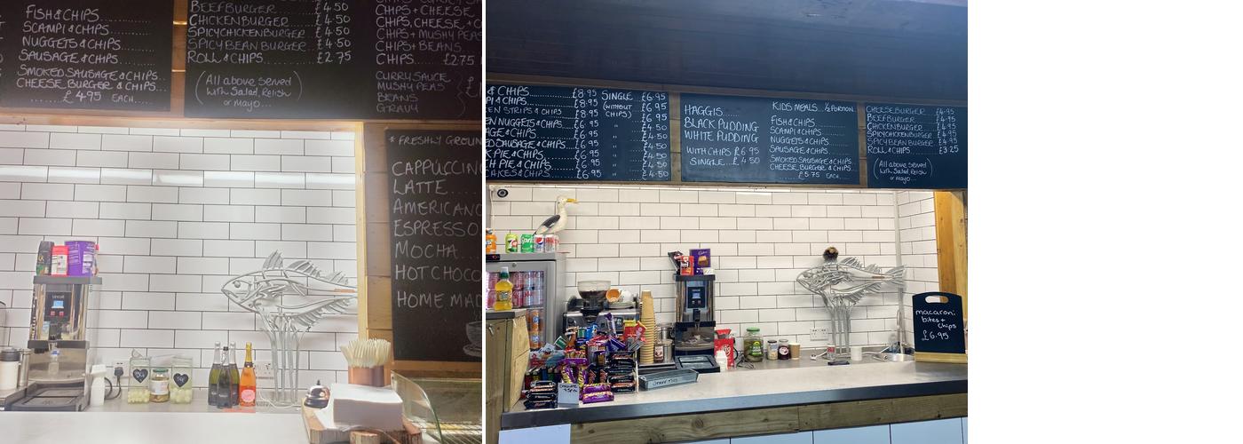 Arrochar Chippy - Fish and Chips Menu