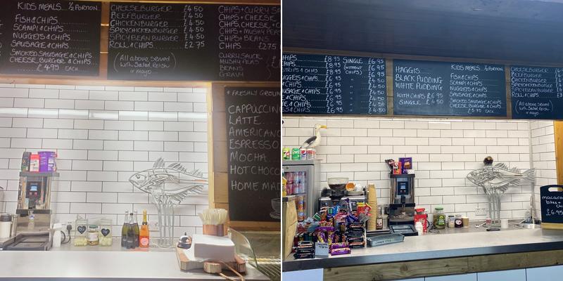 Arrochar Chippy - Fish and Chips Menu