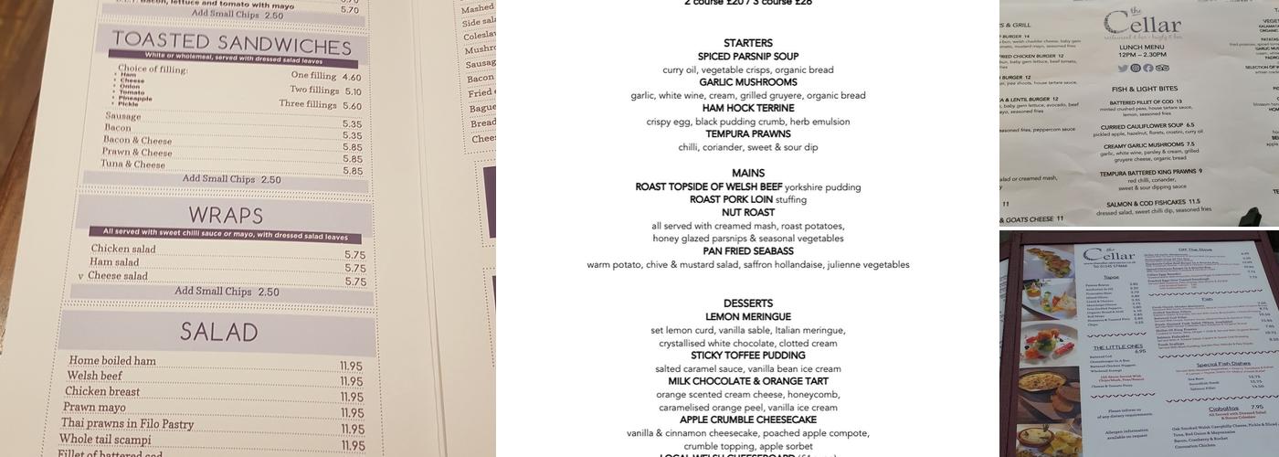 Y Seler Menu