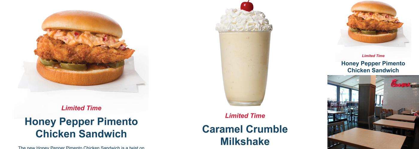 Chick-fil-A Menu