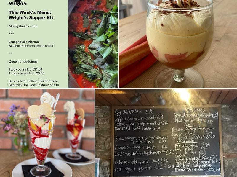 Wright's Food Emporium Menu