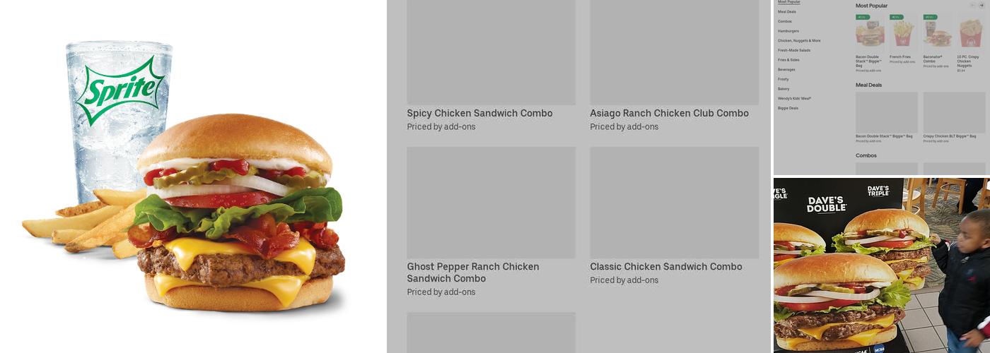 Wendy's Menu