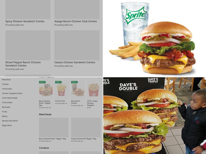Wendy's Menu
