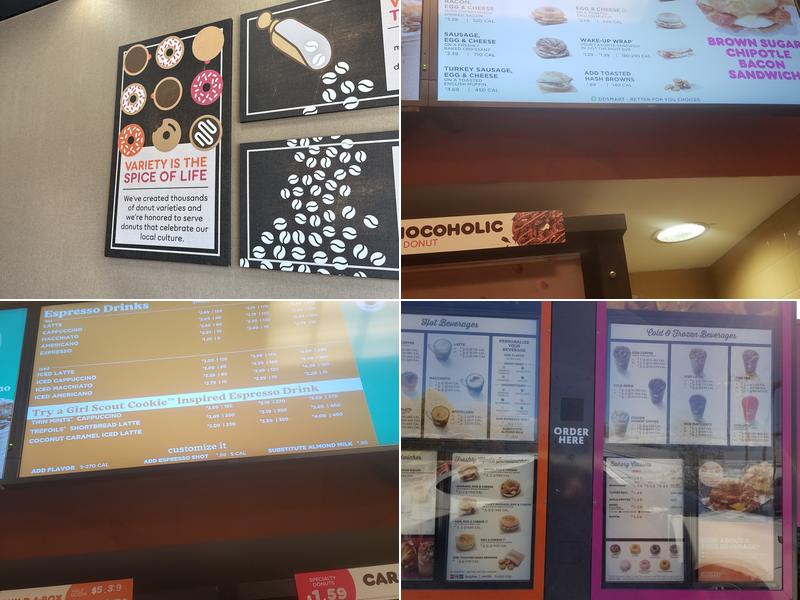 Dunkin' Menu