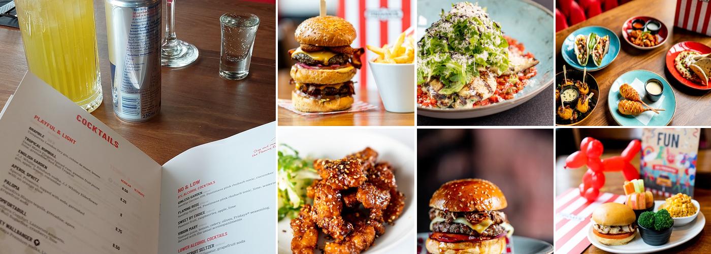 TGI Fridays - Milton Keynes Stadium Menu