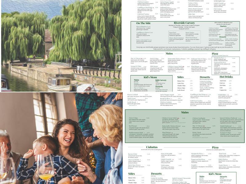 Riverside Bar & Kitchen Menu