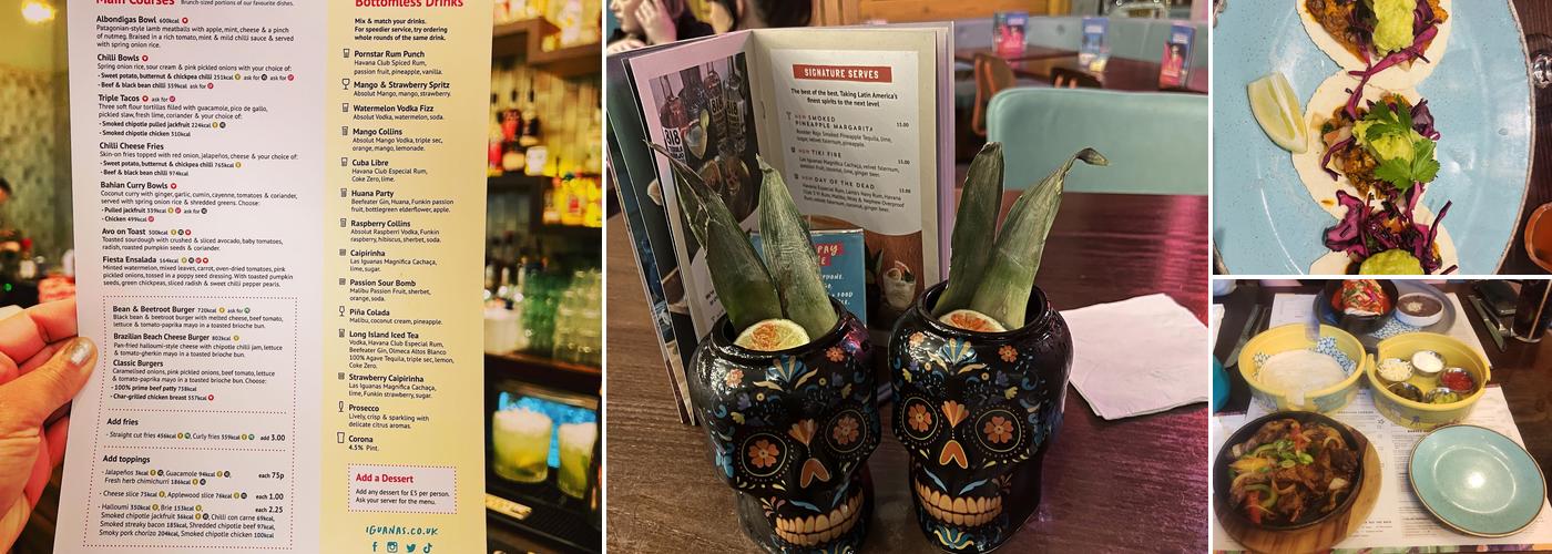 Las Iguanas - Milton Keynes Menu