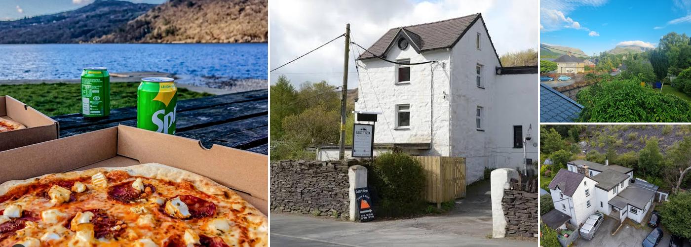 Gallt Y Glyn Hostel - Pizza a Peint