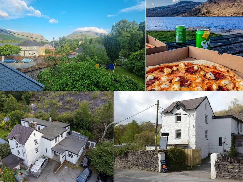 Gallt Y Glyn Hostel - Pizza a Peint