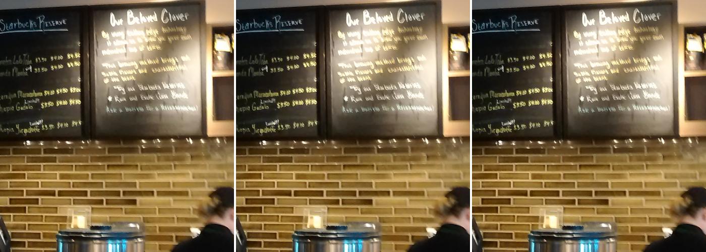 Starbucks Coffee Company Menu