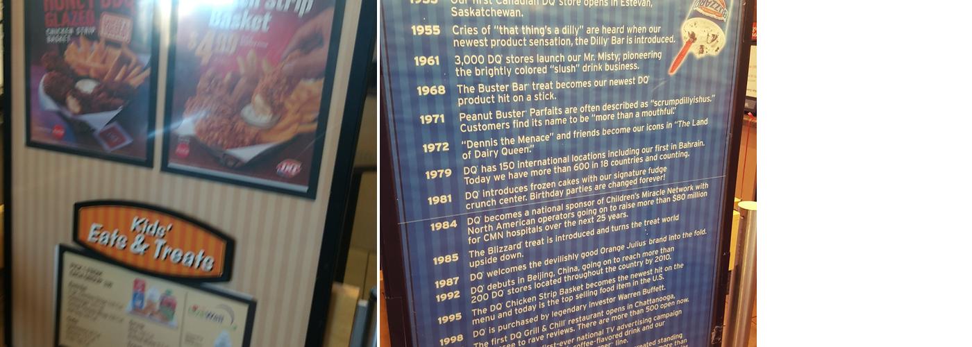 Dairy Queen Grill & Chill Menu