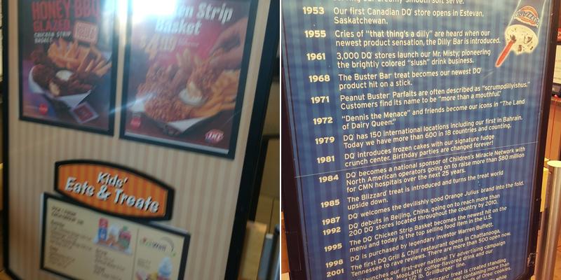 Dairy Queen Grill & Chill Menu