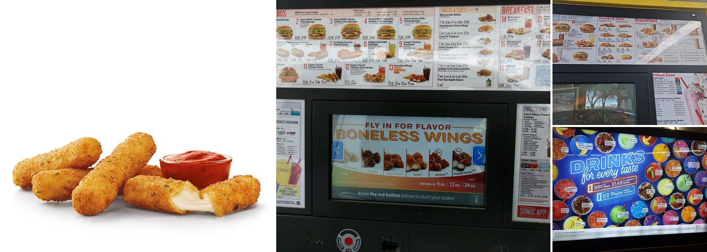Sonic Drive-In Menu
