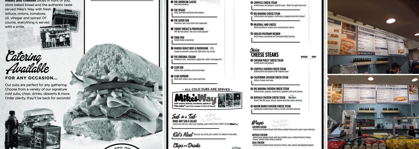 Jersey Mike's Subs Menu