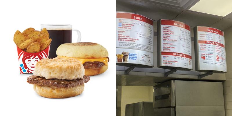 Wendy's Menu