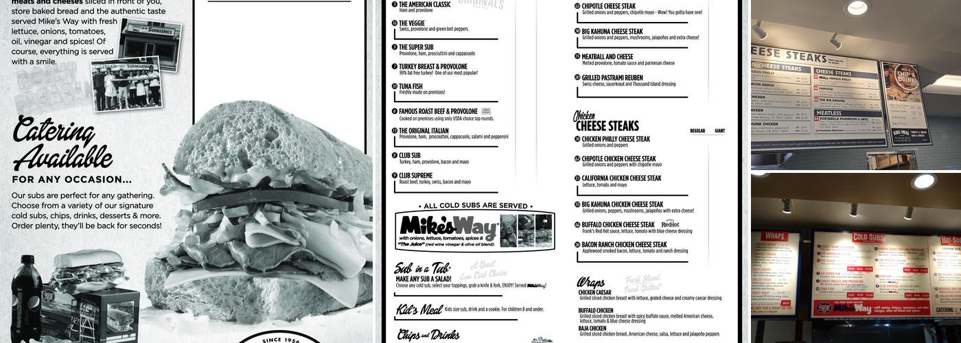 Jersey Mike's Subs Menu