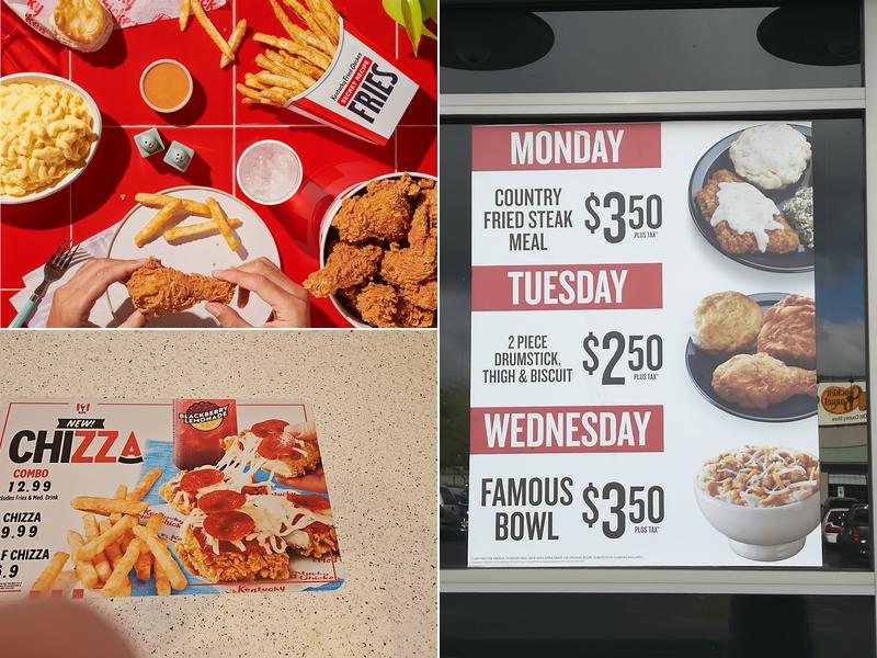 KFC Menu