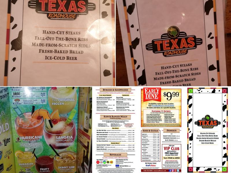 Texas Roadhouse Menu