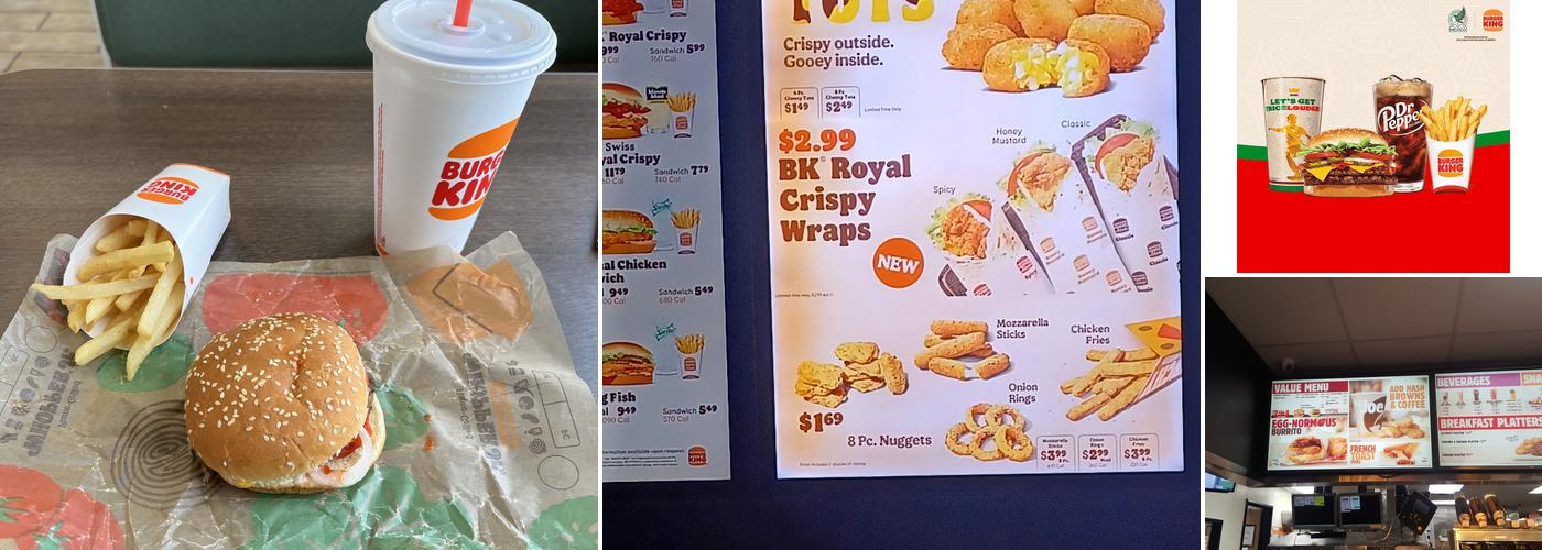 Burger King Menu