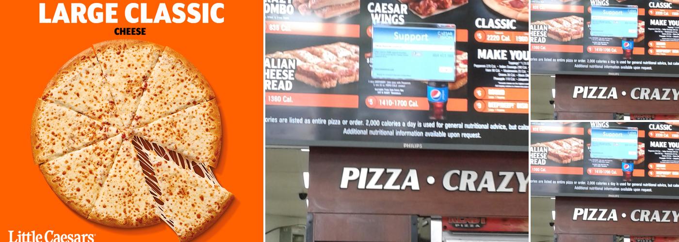 Little Caesars Pizza Menu