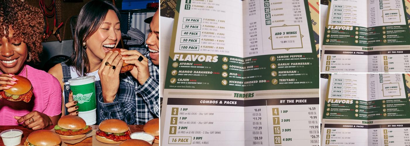 Wingstop Menu