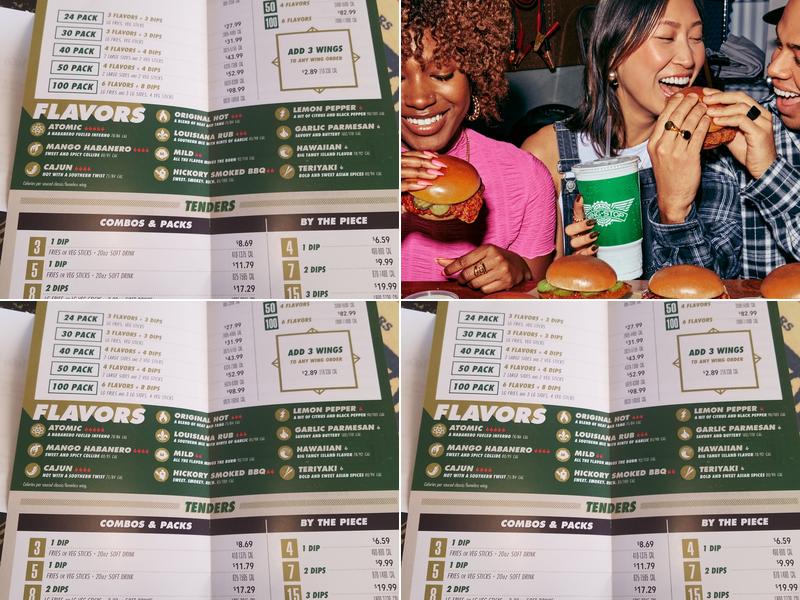 Wingstop Menu