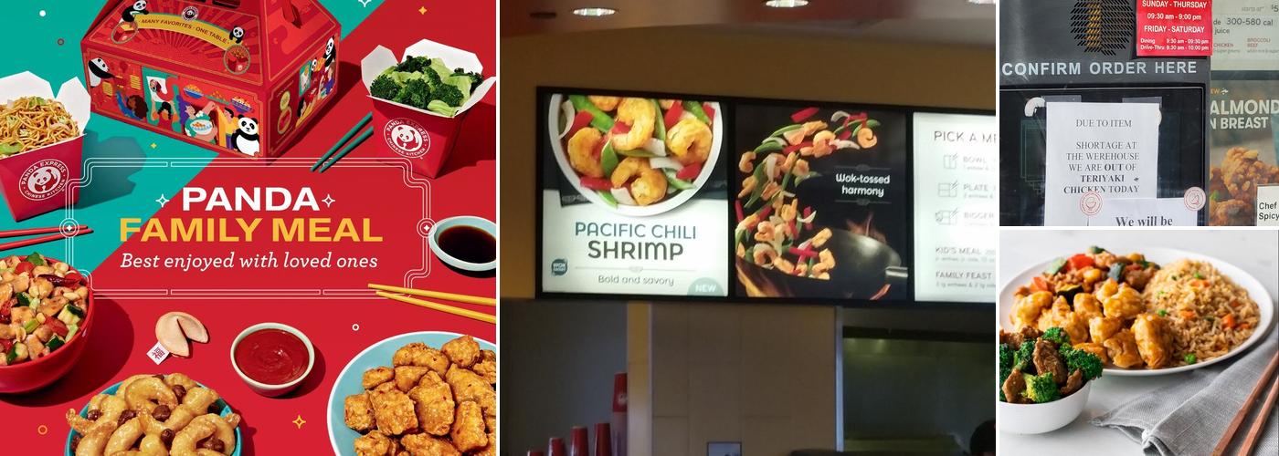 Panda Express Menu