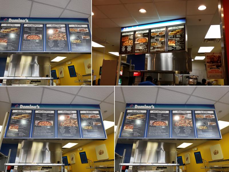 Domino's Pizza Menu