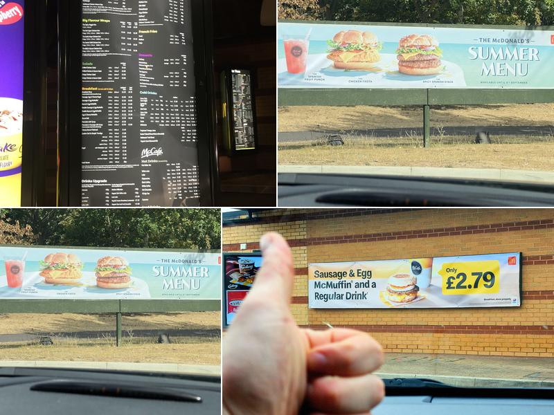 McDonald's Menu