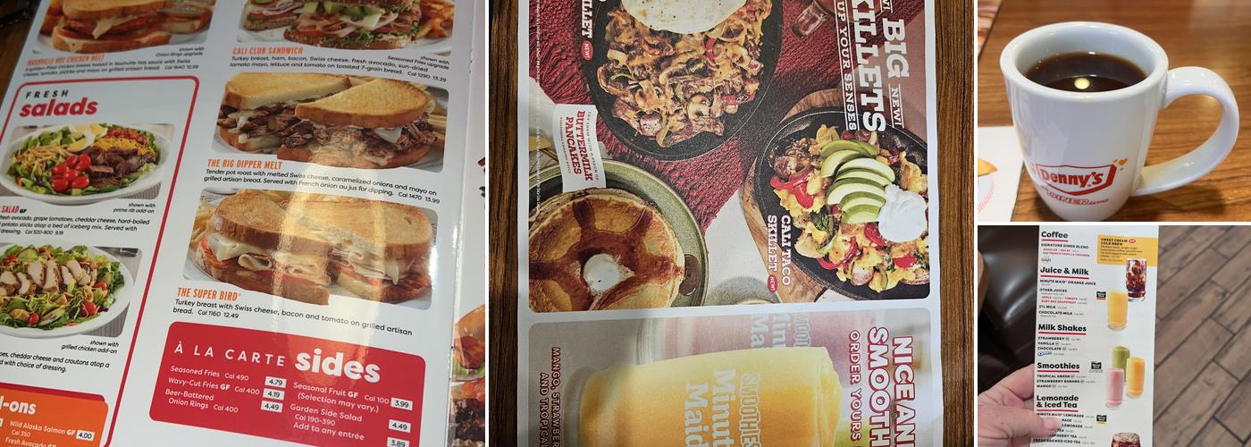 Denny's Menu