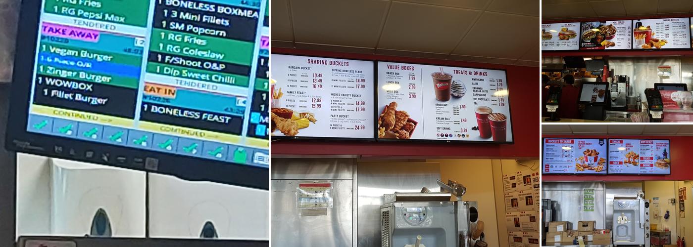 KFC Milton Keynes - The Stadium Menu