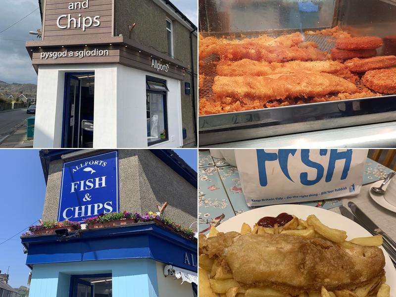 Allports Fish & Chips Porthmadog