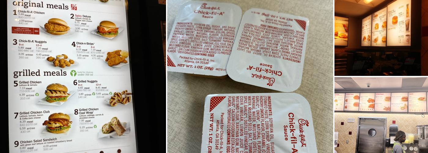Chick-fil-A Menu