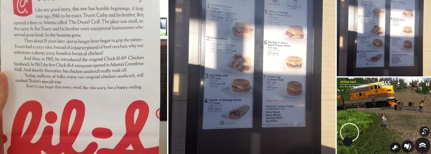 Chick-fil-A Menu