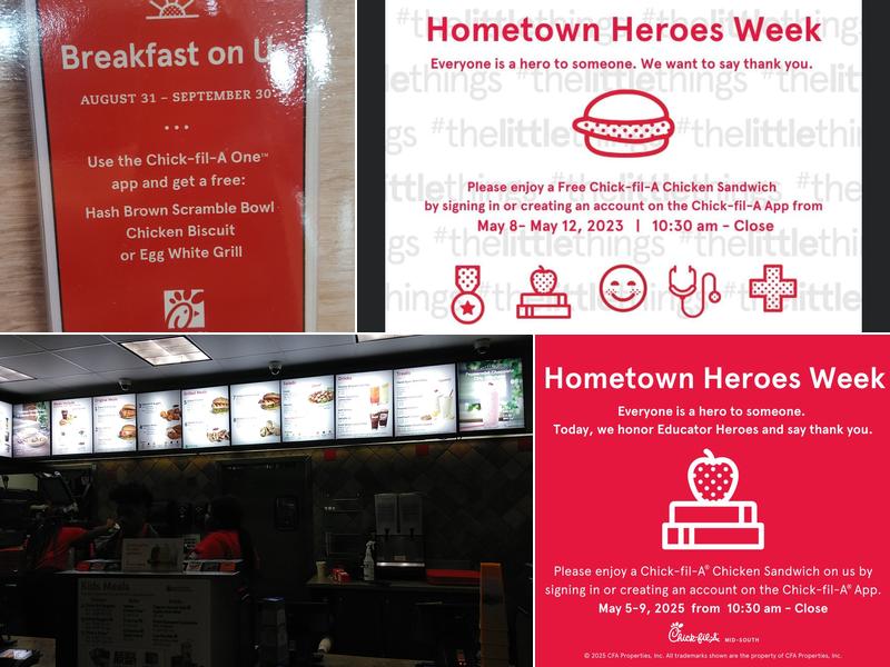Chick-fil-A Menu