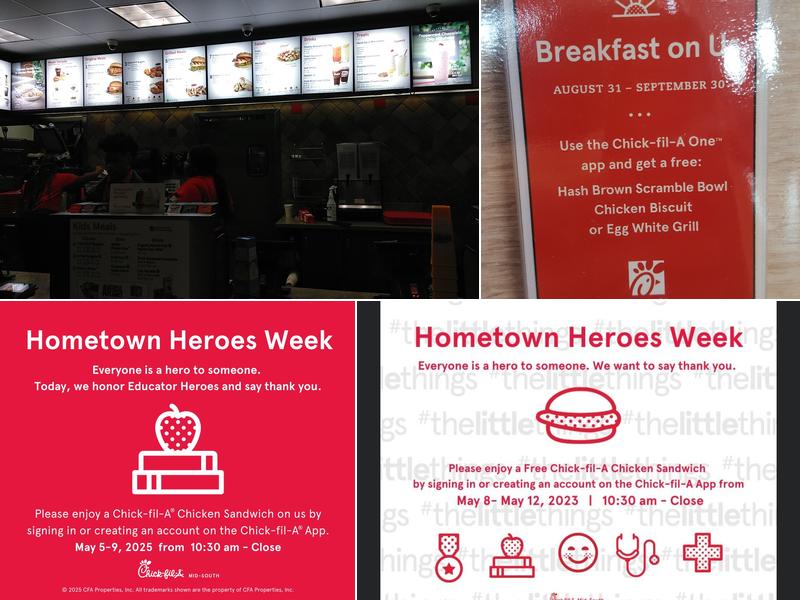 Chick-fil-A Menu