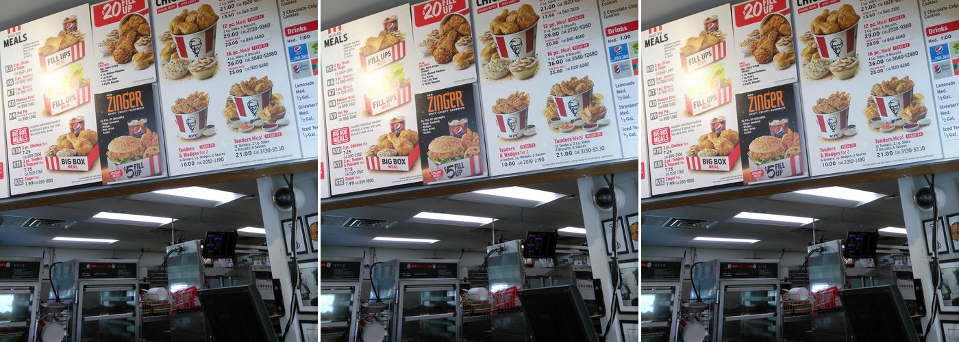 Taco Bell / KFC Menu