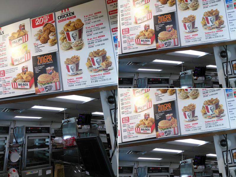 Taco Bell / KFC Menu