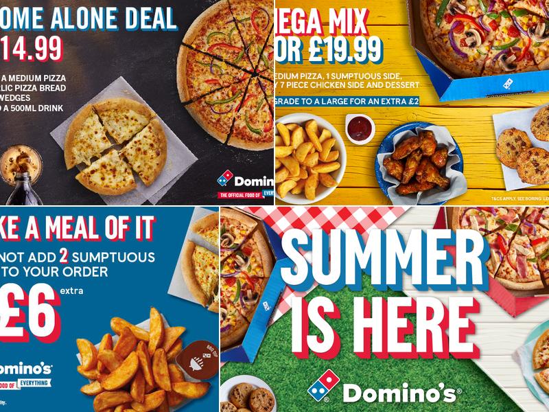 Domino's Pizza - Milton Keynes - Kingston Menu